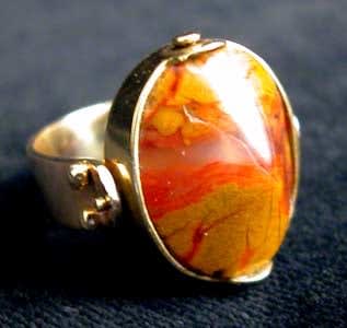 Iron Age Jasper Scaraboid Seal, 900 BCE - 700 CE