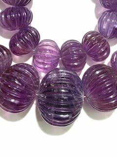 Amethyst Bead Necklace