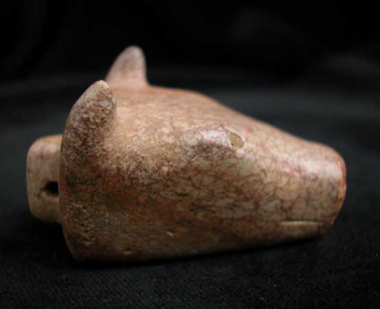 Bull's Head Votive Seal with an Intaglio, 4000 BCE - 3000 BCE