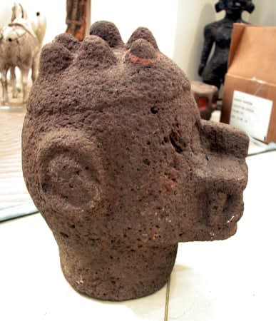 Atlantic Watershed Basalt Trophy Head, 100 CE - 1000 CE