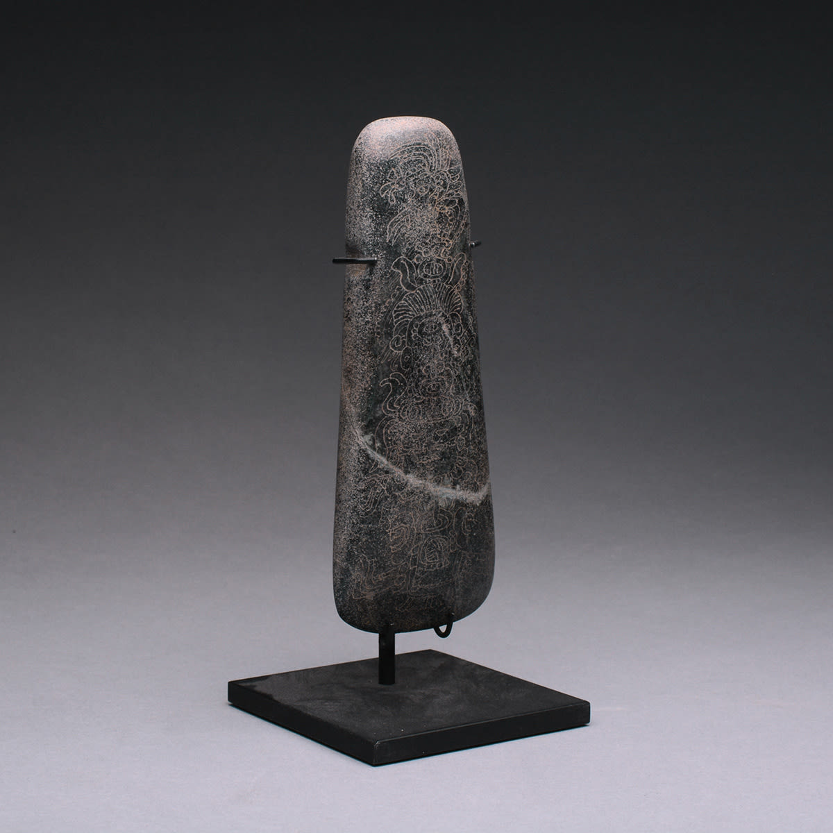 Mayan Jade Celt, 500 CE - 1000 CE