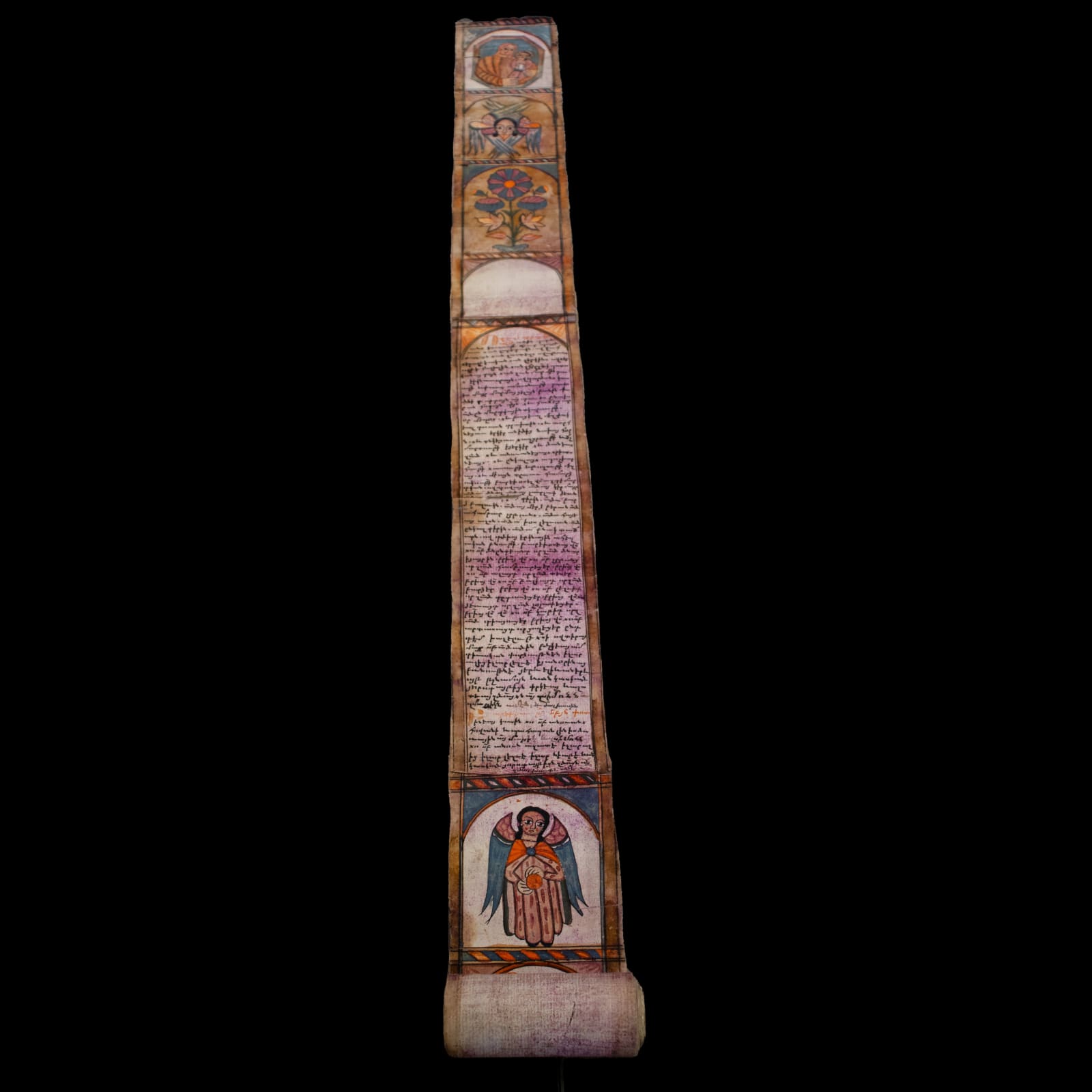 Armenian Prayer Scroll (Hmayil), AD 1693