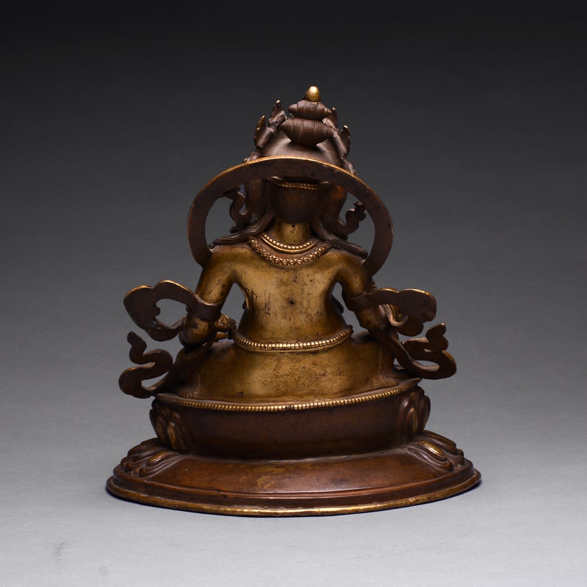 Gilt-Bronze Figure of Jambhala, 16th Century CE - 18th Century CE