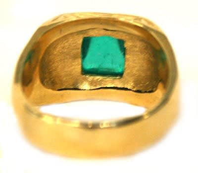 Emerald Gold Ring