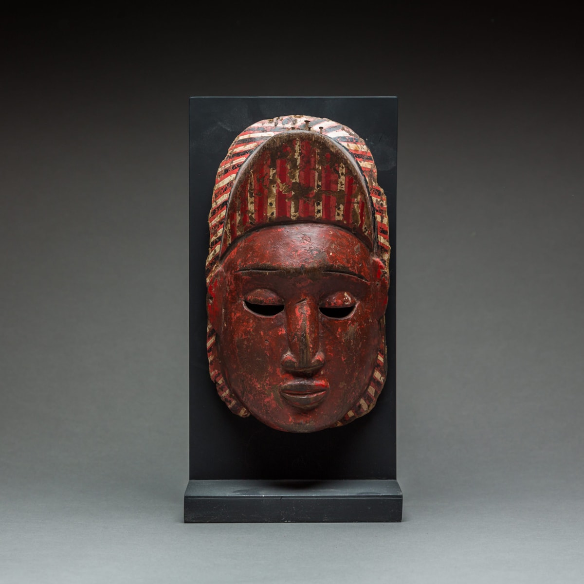 Wooden Polychrome Mask, 19th Century CE - 20th Century CE