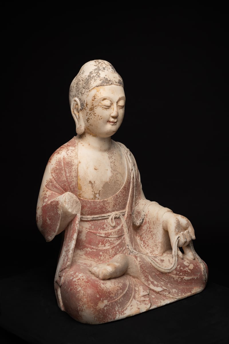 Tang Marble Shakyamuni Buddha, 618 CE - 907 CE