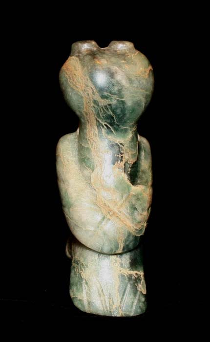 Jade Pendant of a Buzzard, 100 CE - 500 CE
