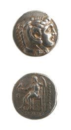 Macedonian Silver Tetradrachm of Alexander the Great, 336 BCE - 323 BCE