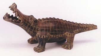 Terracotta Sculpture of a Crocodile, 500 CE - 800 CE