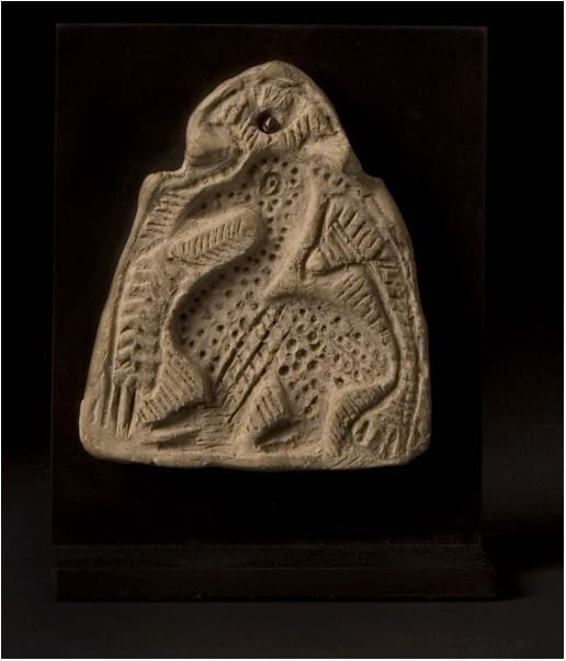 Islamic Terracotta mould Depicting a Bird, 700 CE - 1100 CE