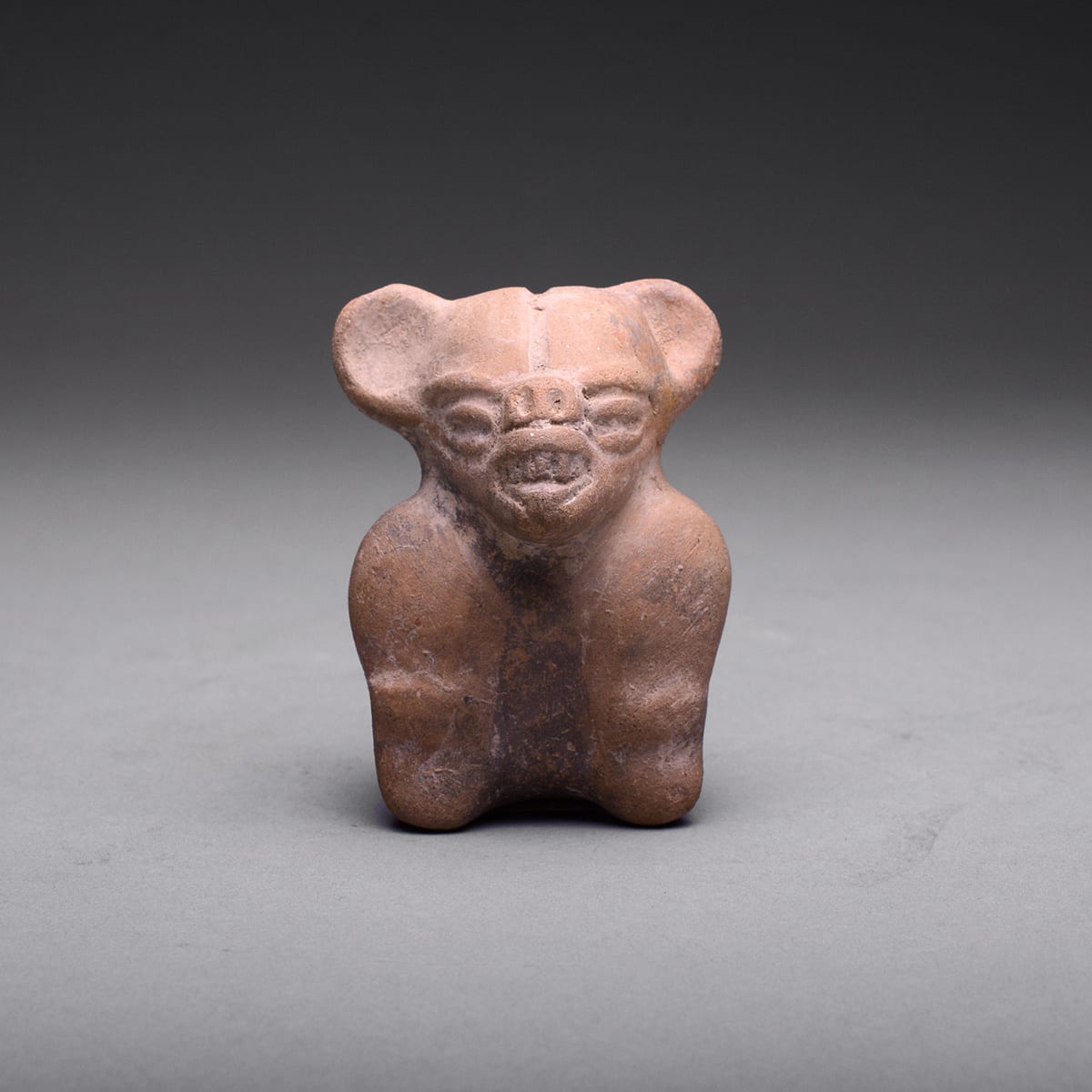 Mayan Terracotta Whistle in the Form of an Animal, 300 CE - 900 CE