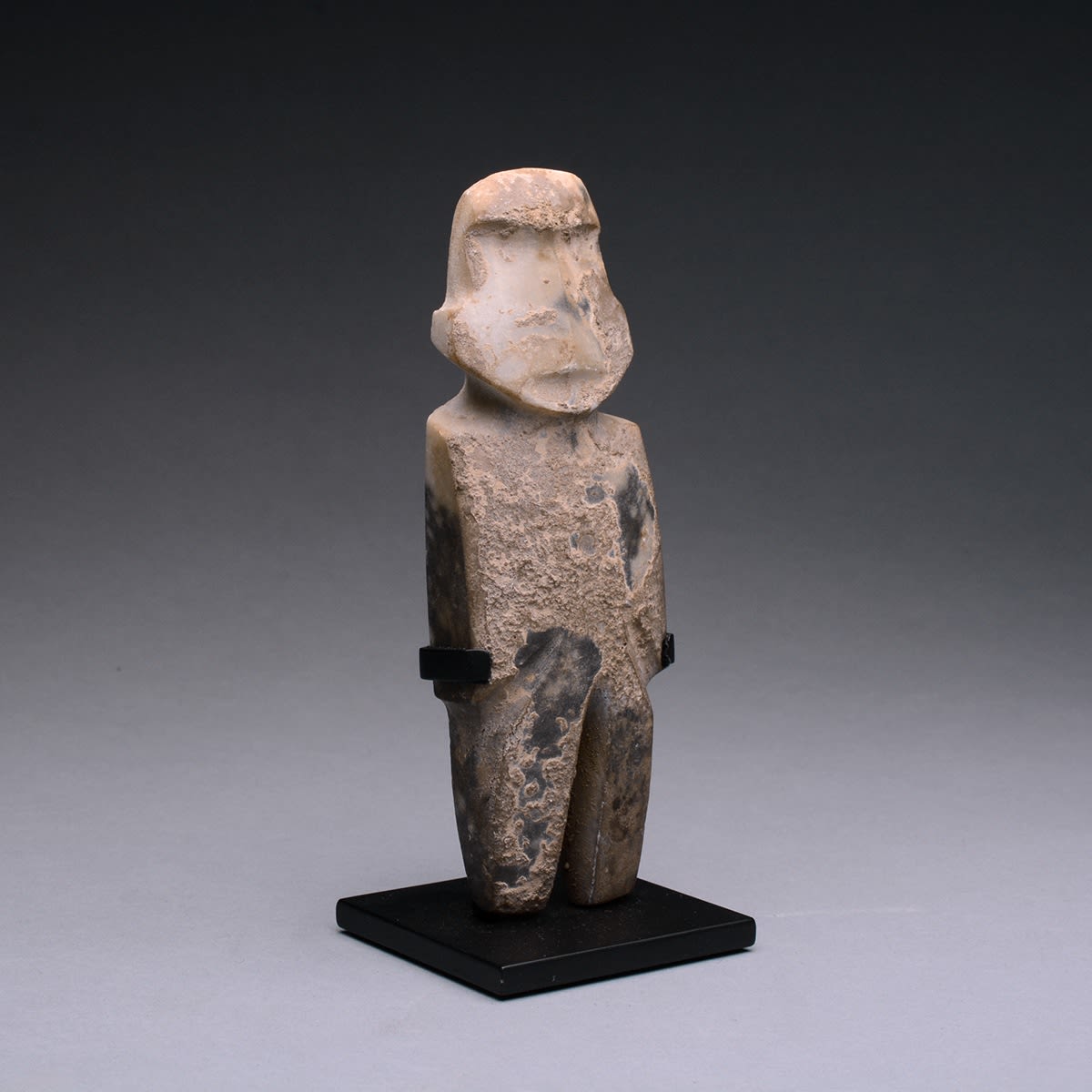 Mezcala Stone Standing Figure, 300 BCE - 300 CE