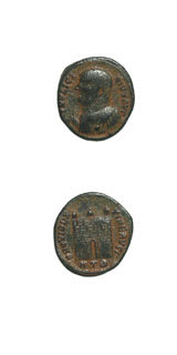 Bronze Coin of Emperor Licinius, 308 CE - 324 CE