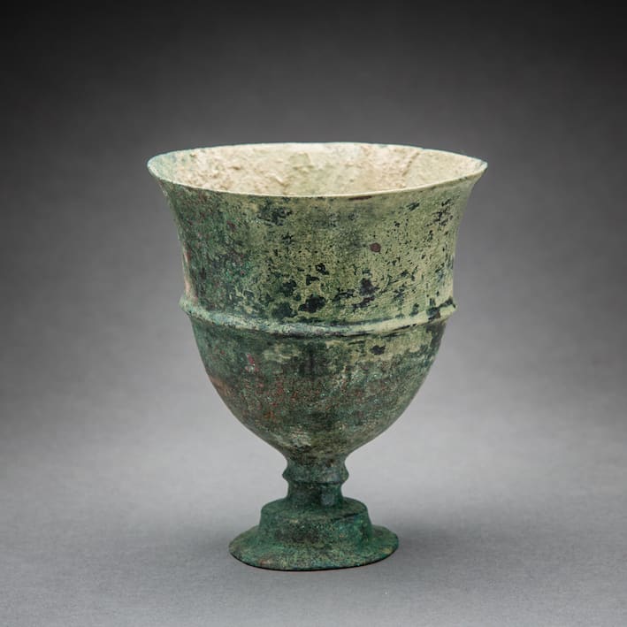 Bronze Chalice, 300 BCE - 100 BCE