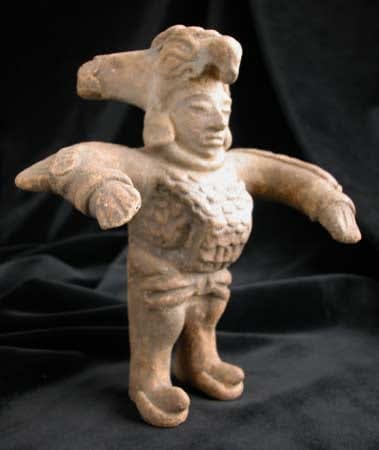Sculpture of an Eagle Dancer, 600 CE - 900 CE