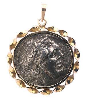 Silver Tetradrachm of King Ptolemy I of Egypt, 323 BCE - 282 CE