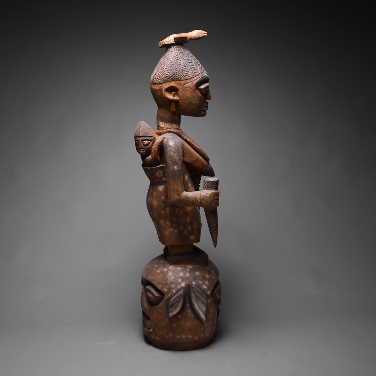Yoruba Wooden Epa Mask, Yoruba Wooden Epa Mask