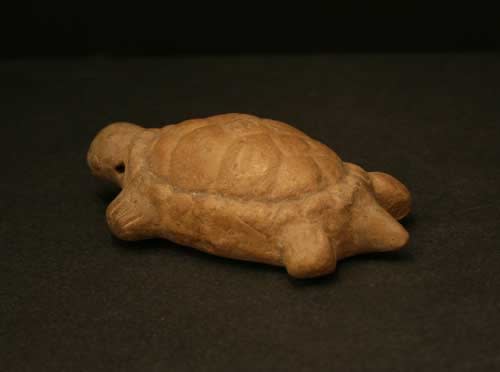 Colima Terracotta Sculpture of a Turtle, 300 BCE - 300 CE