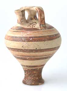 Terracotta Stirrup Jar, 1500 BCE - 1250 BCE