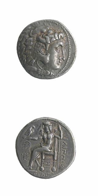 Celtic Silver Tetradrachm Imitative of Phillip III, 3 Century BCE