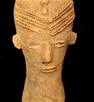 Bura Terracotta Head, 3rd Century CE - 11th Century CE