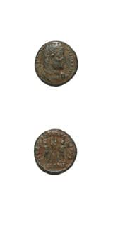 Bronze Coin of Emperor Constantine I the Great, 307 CE - 337 CE