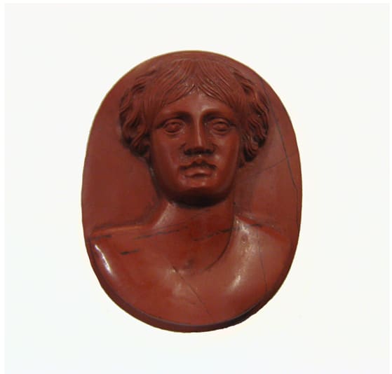 Jasper Cameo of Woman, 17th Century CE - 19th Century CE