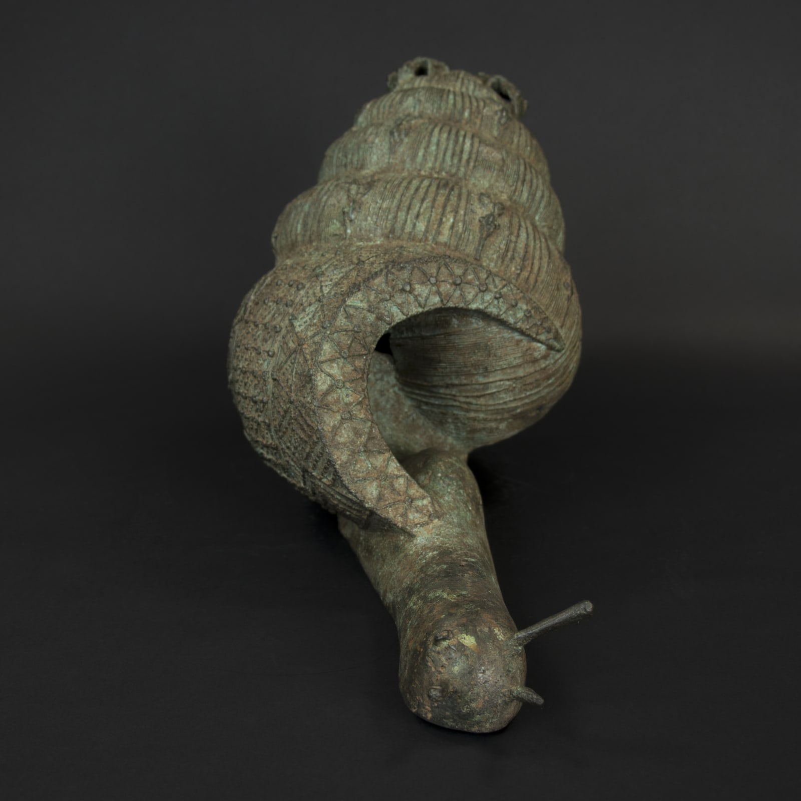 Igbo-Ukwu Bronze Snail, 19th to 20th century AD