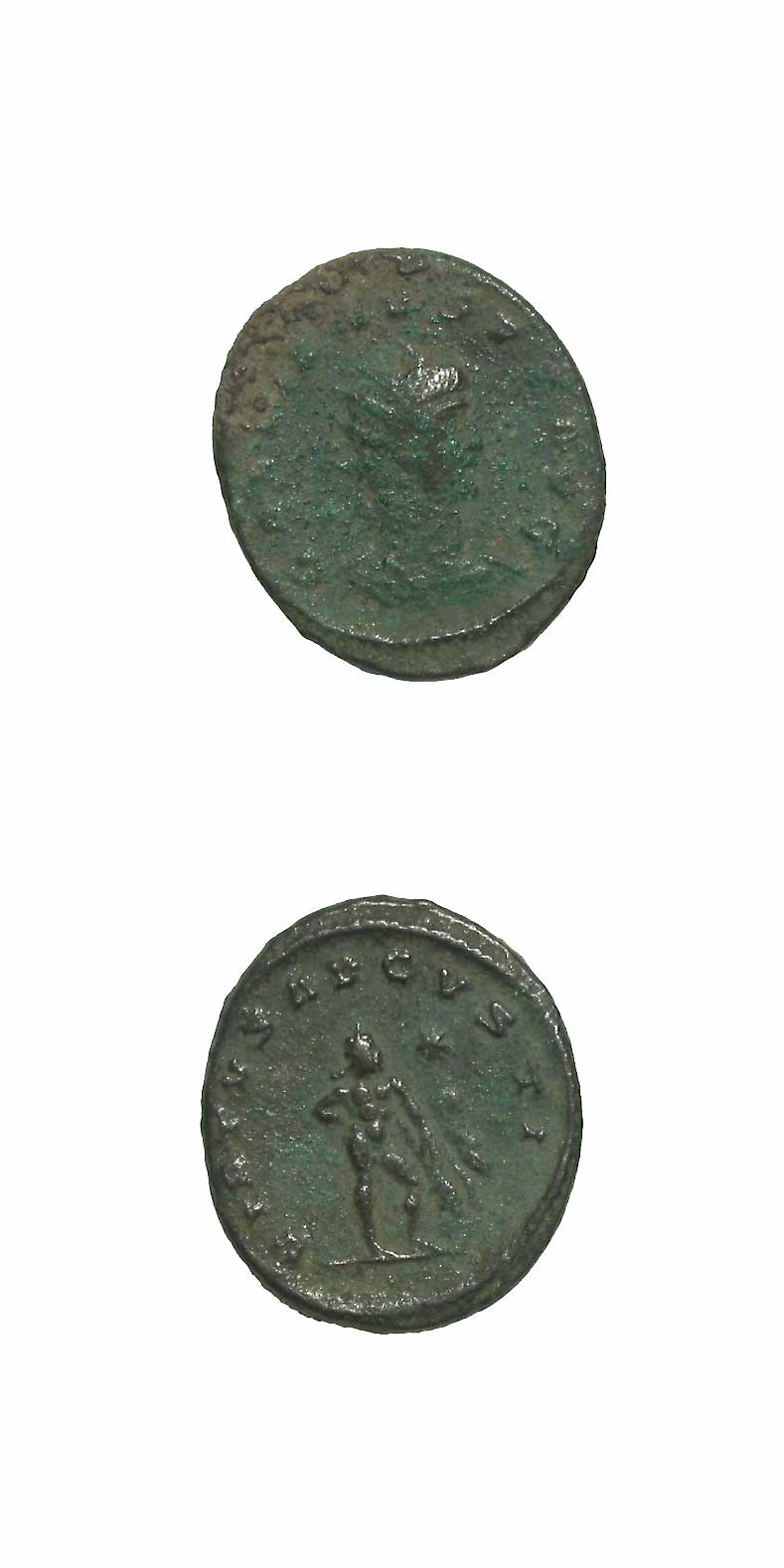 Bronze Antoninianus of Emperor Gallienus, 253 CE - 268 CE