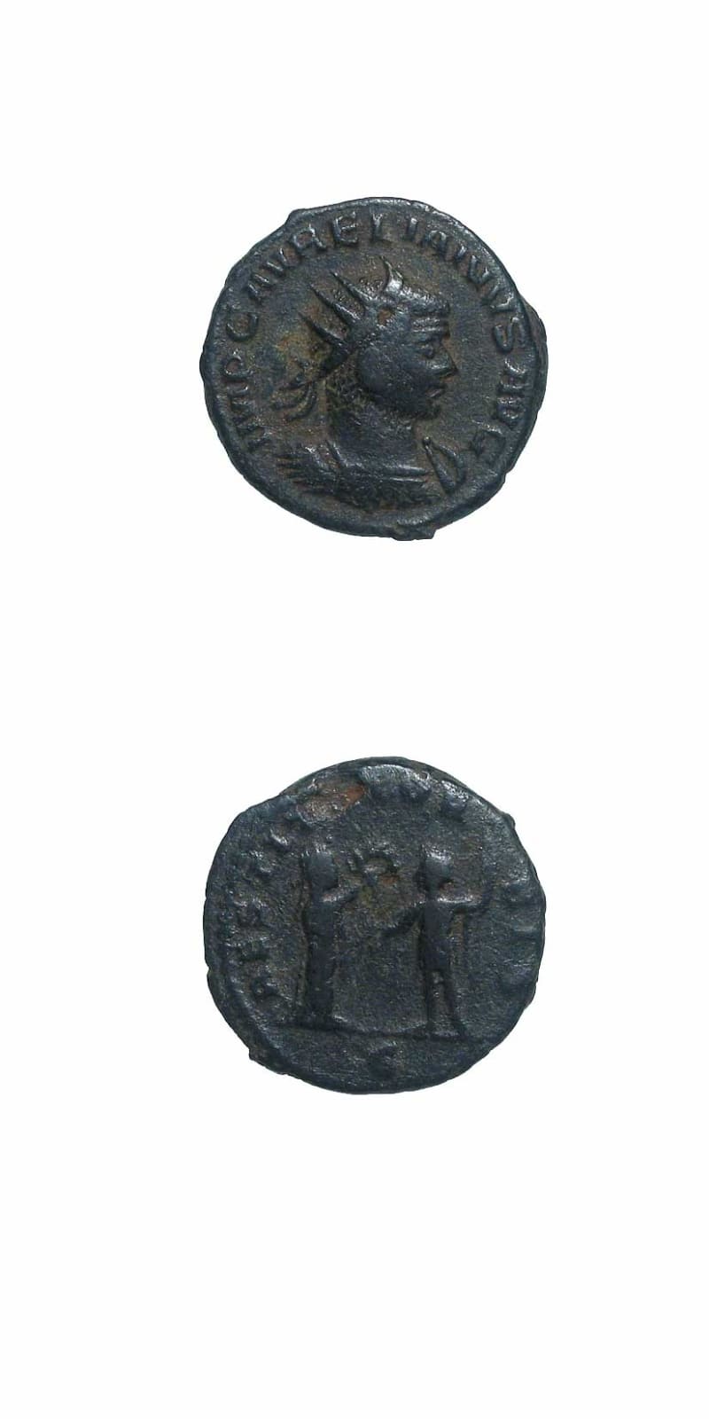 Bronze Antoninianus of Emperor Aurelian, 270 CE - 275 CE