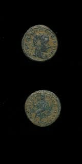 Bronze Coin of Emperor Claudius Gothicus Issued Posthumously by Constantine the Great, 317 CE - 318 CE