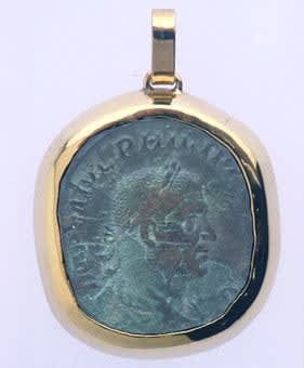 Bronze Sestertius of Roman Emperor Philip I, 244 CE - 249 CE