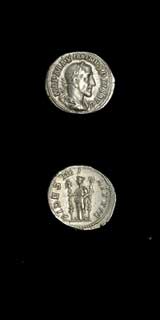 Silver Denarius of Emperor Maximinus I, 235 CE - 238 CE