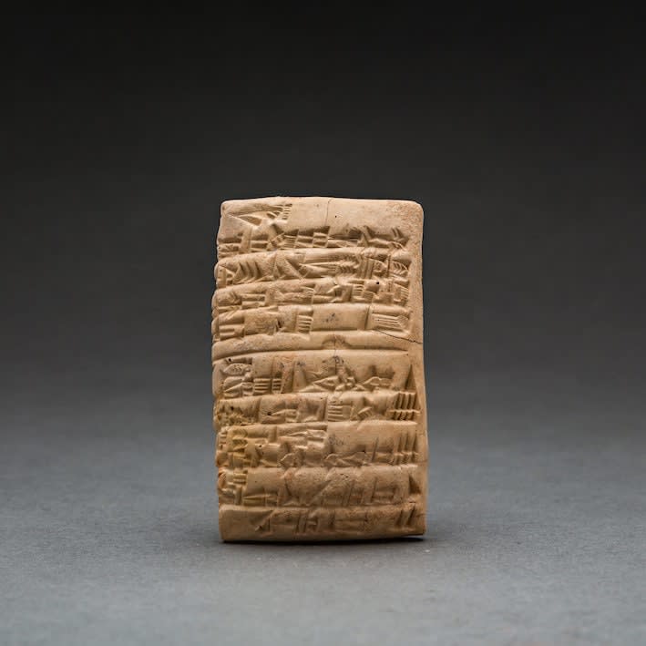 Sumerian Cuneiform Tablet, 2028 BCE