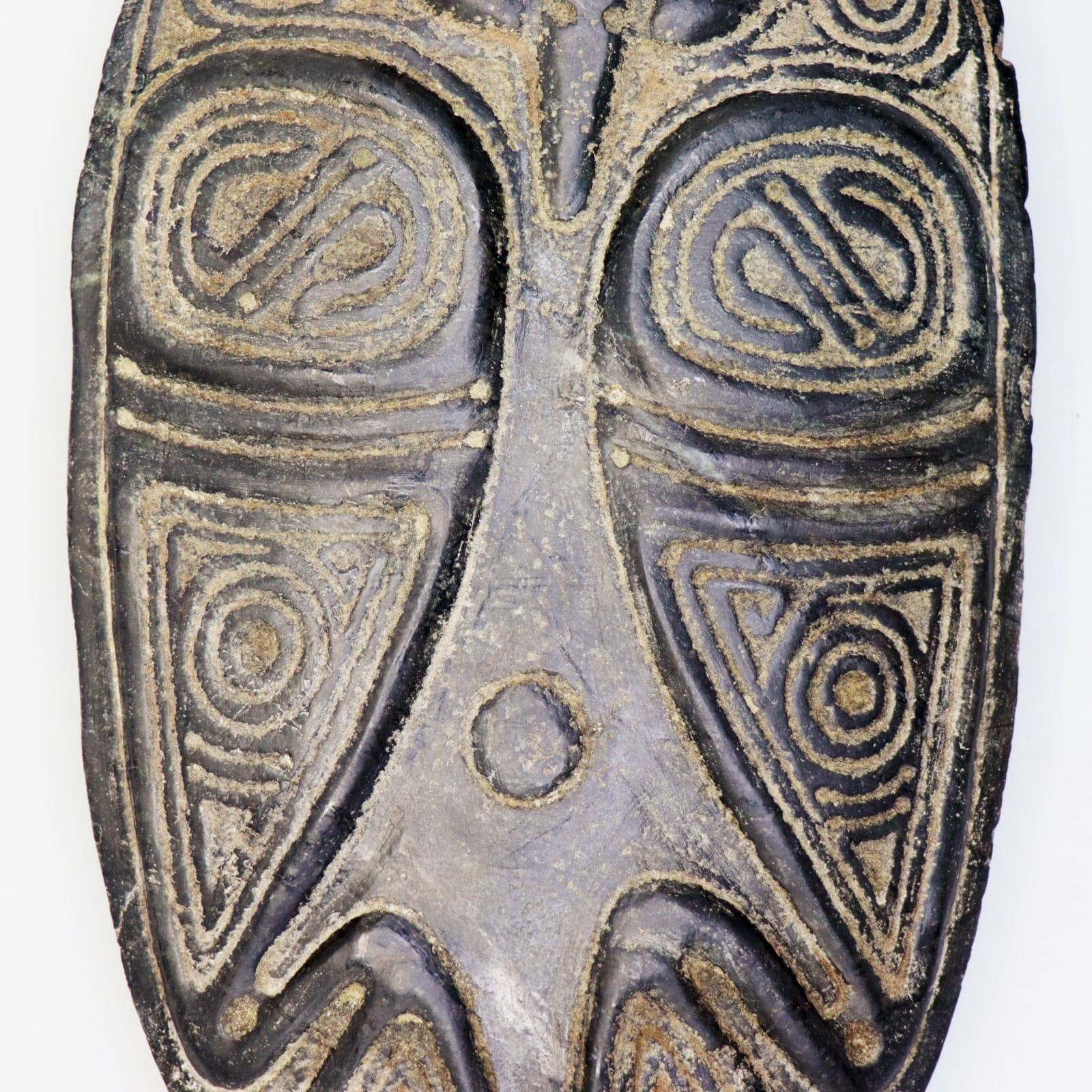 Taíno Petaloid Celt, depicting Two Birds, Fifteenth Century AD