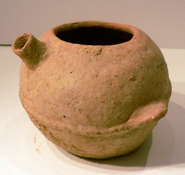 Early Bronze Age Terracotta "Teapot", 3300 BCE - 2700 BCE