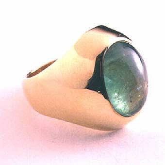 Cabochon Emerald Ring