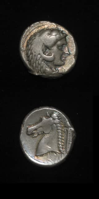 Siculo-Punic Silver Tetradrachm, 320 BCE - 300 BCE