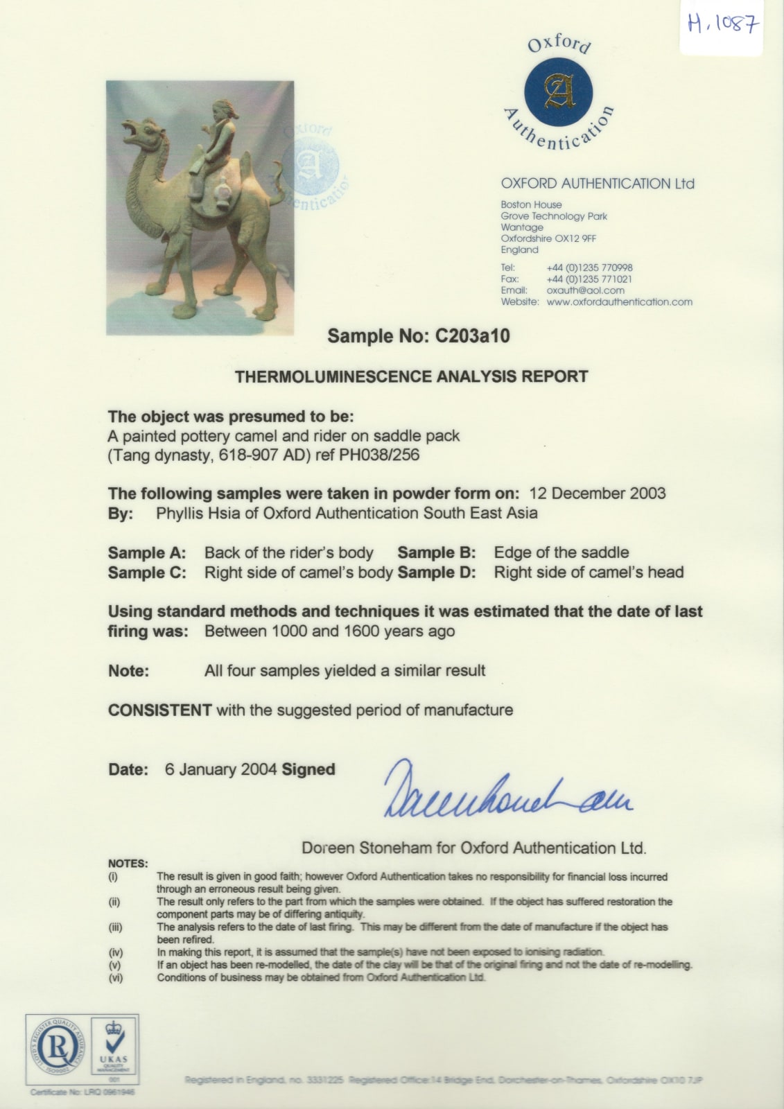 Tang Terracotta Camel and Removable Rider, 7th Century CE - 8th Century CE