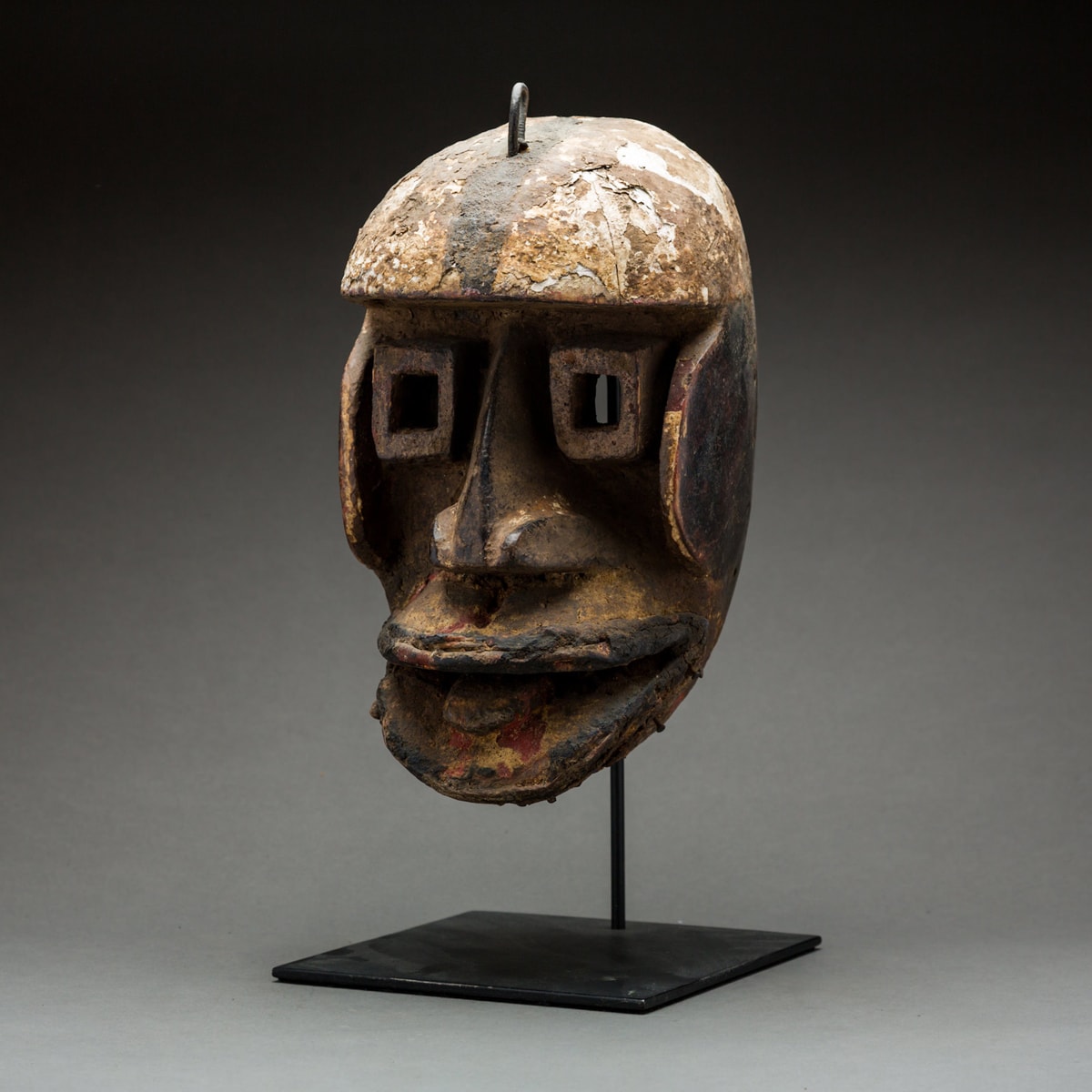 Dan Kran Wooden Polychrome Kaogle Mask, 20th Century CE