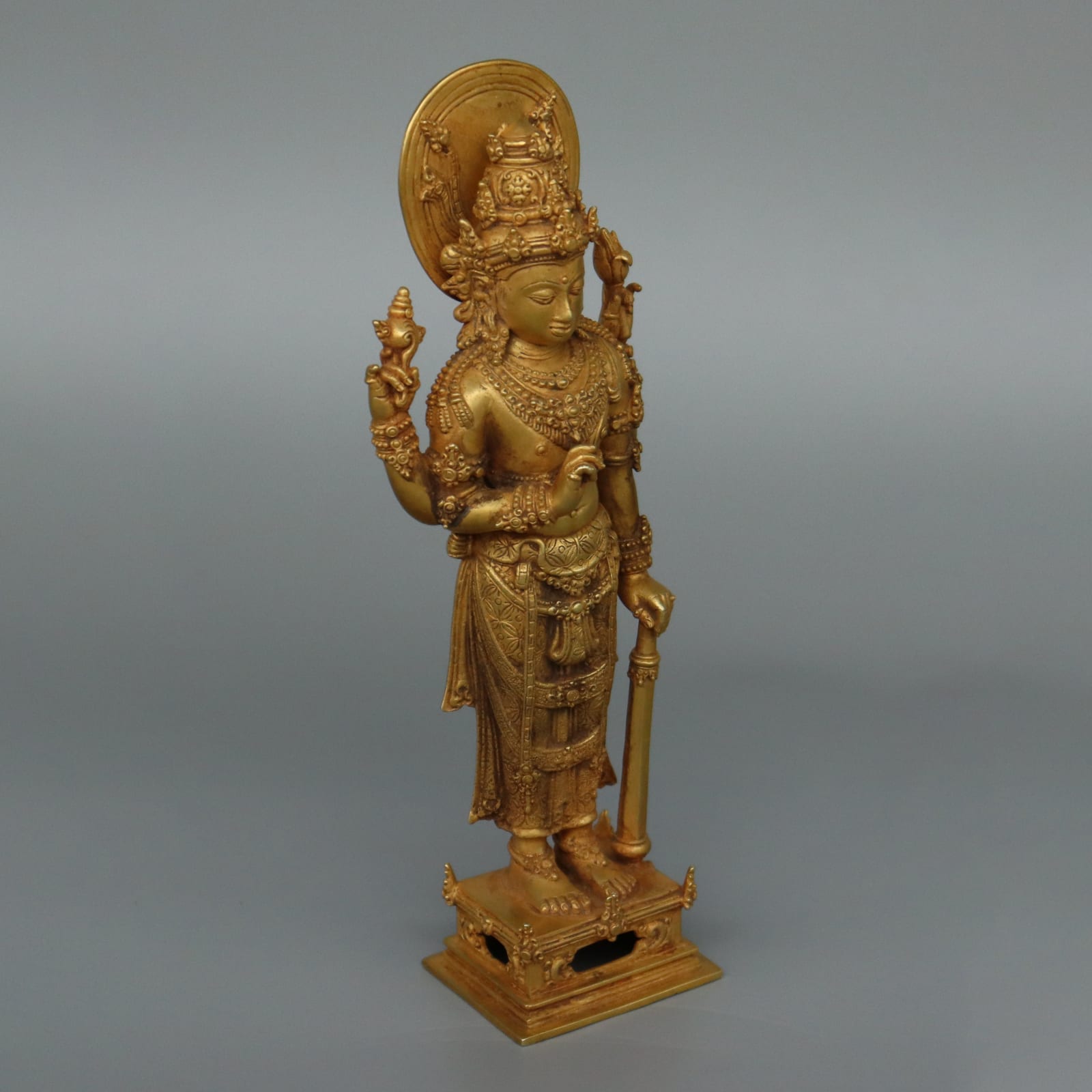 Balinese Gold Figure of Vishnu, 900 CE - 1300 CE