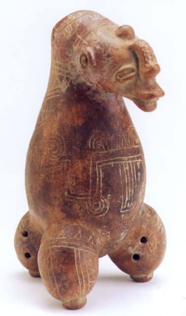 Zoomorphic Tripod Jar, 500 CE - 1000 CE