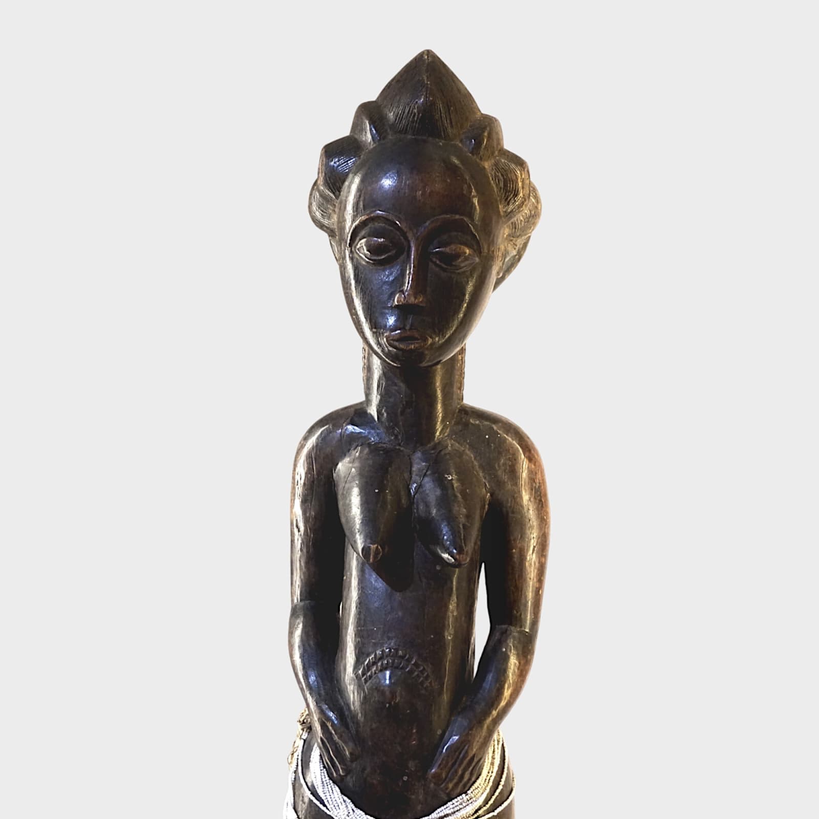 Baule 'Spirit Wife' (Blolo Bla) Altar Figure, Twentieth Century AD