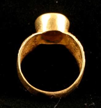 Akan Gold Ring, 18th Century CE - 19th Century CE