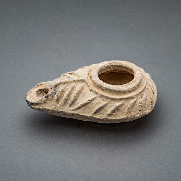 Byzantine Oil Lamp, 400 CE - 600 CE