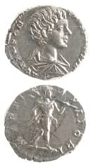 Silver Denarius of Caracalla Struck While Caesar, 196 CE - 198 CE