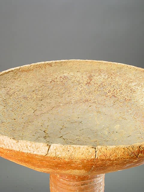 Djenne Terracotta Pedestal Bowl, 1200 CE - 1300 CE