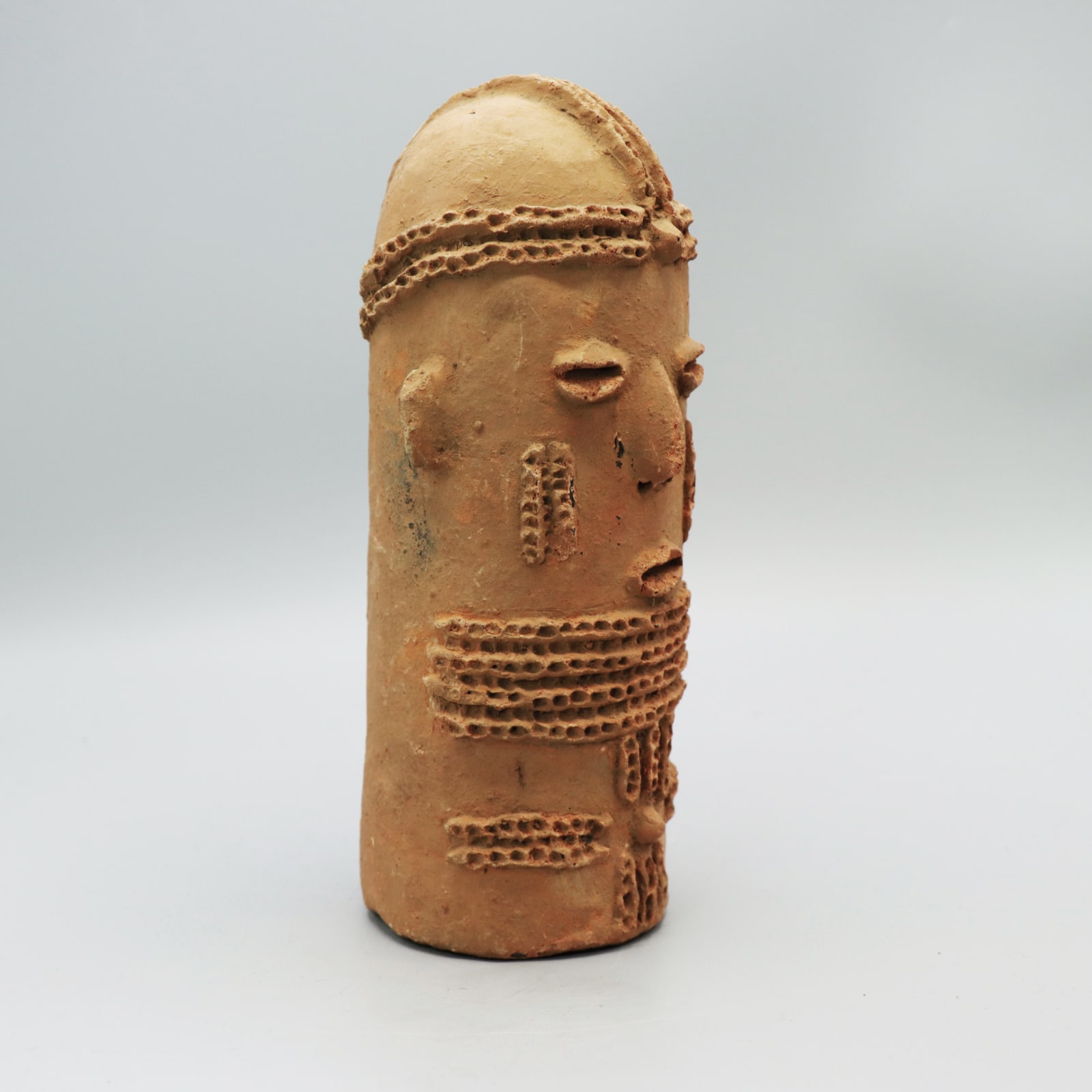 Bura Terracotta Head , Twelfth to Thirteenth Century AD