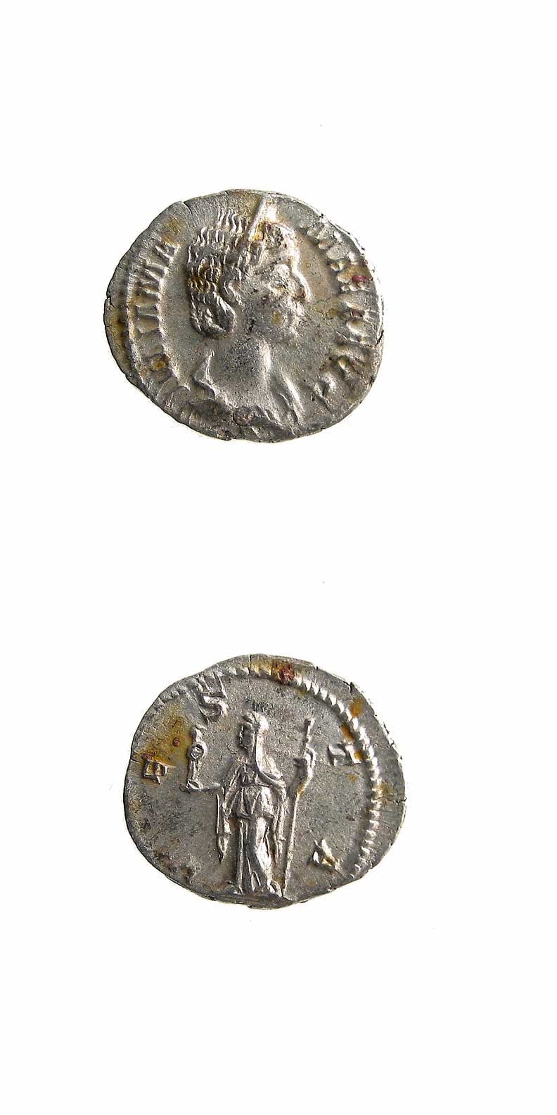 Silver Denarius of Julia Mamaea, 222 CE - 235 CE
