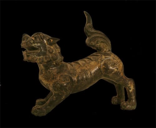 Bronze Zoomorphic Figure, 1850 CE - 1920 CE